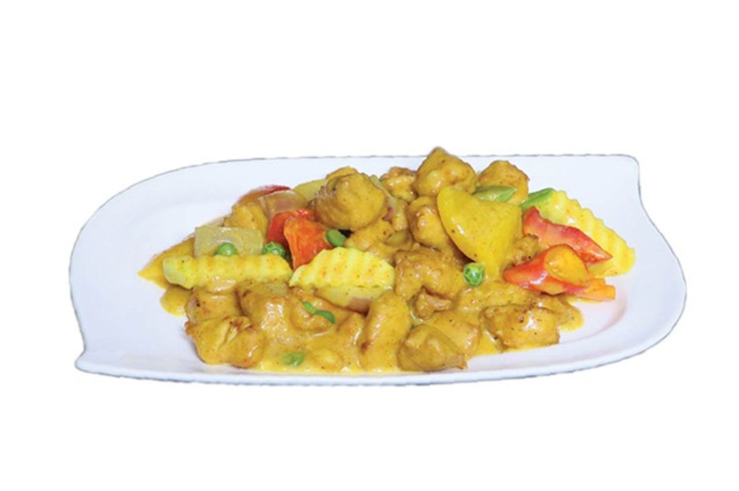 Chicken In Creamy Curry Sauce