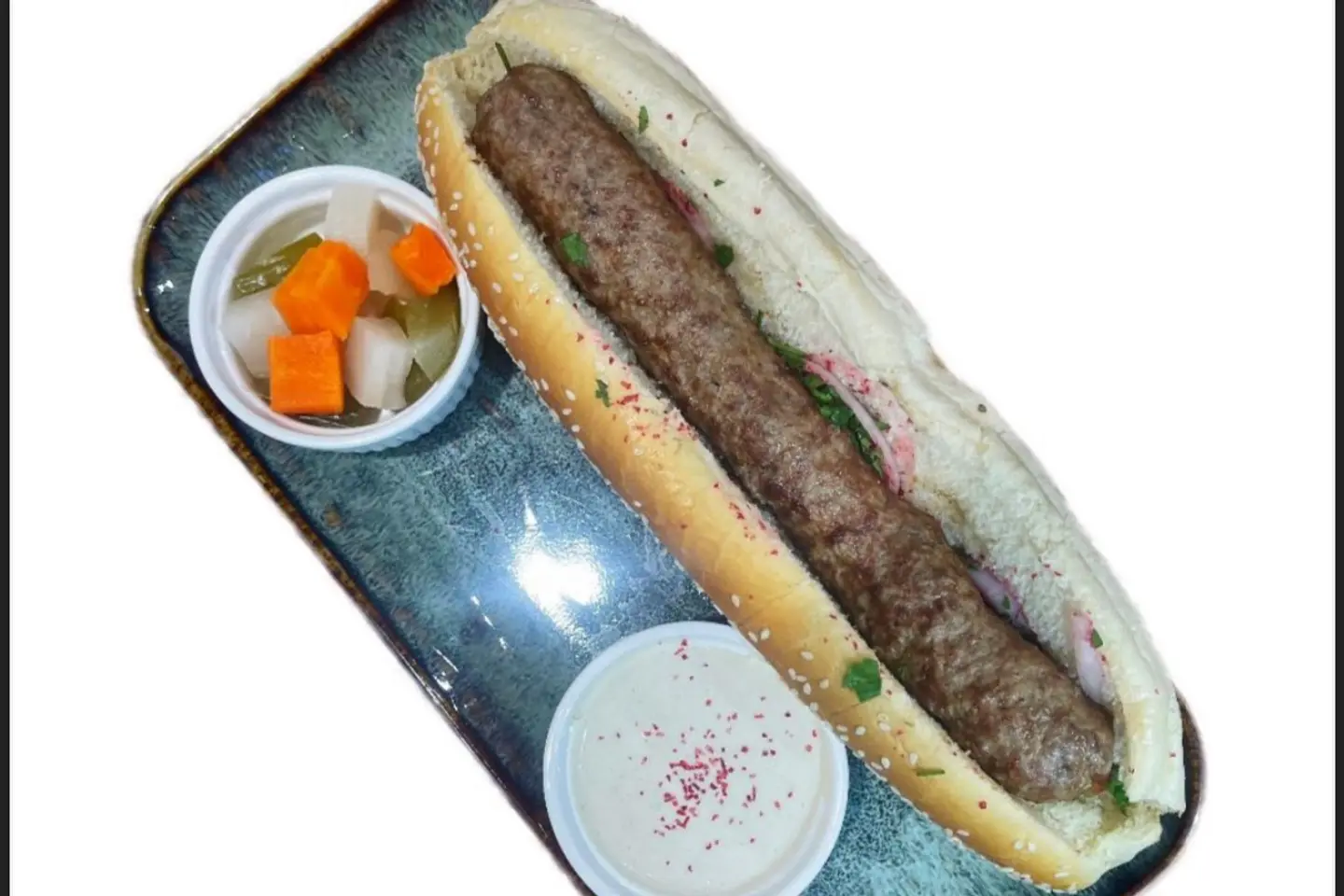 سندوتش اوصال لحم
