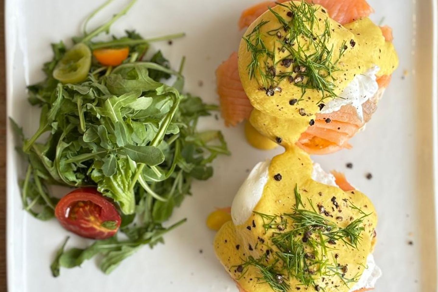 Salmon Benedict