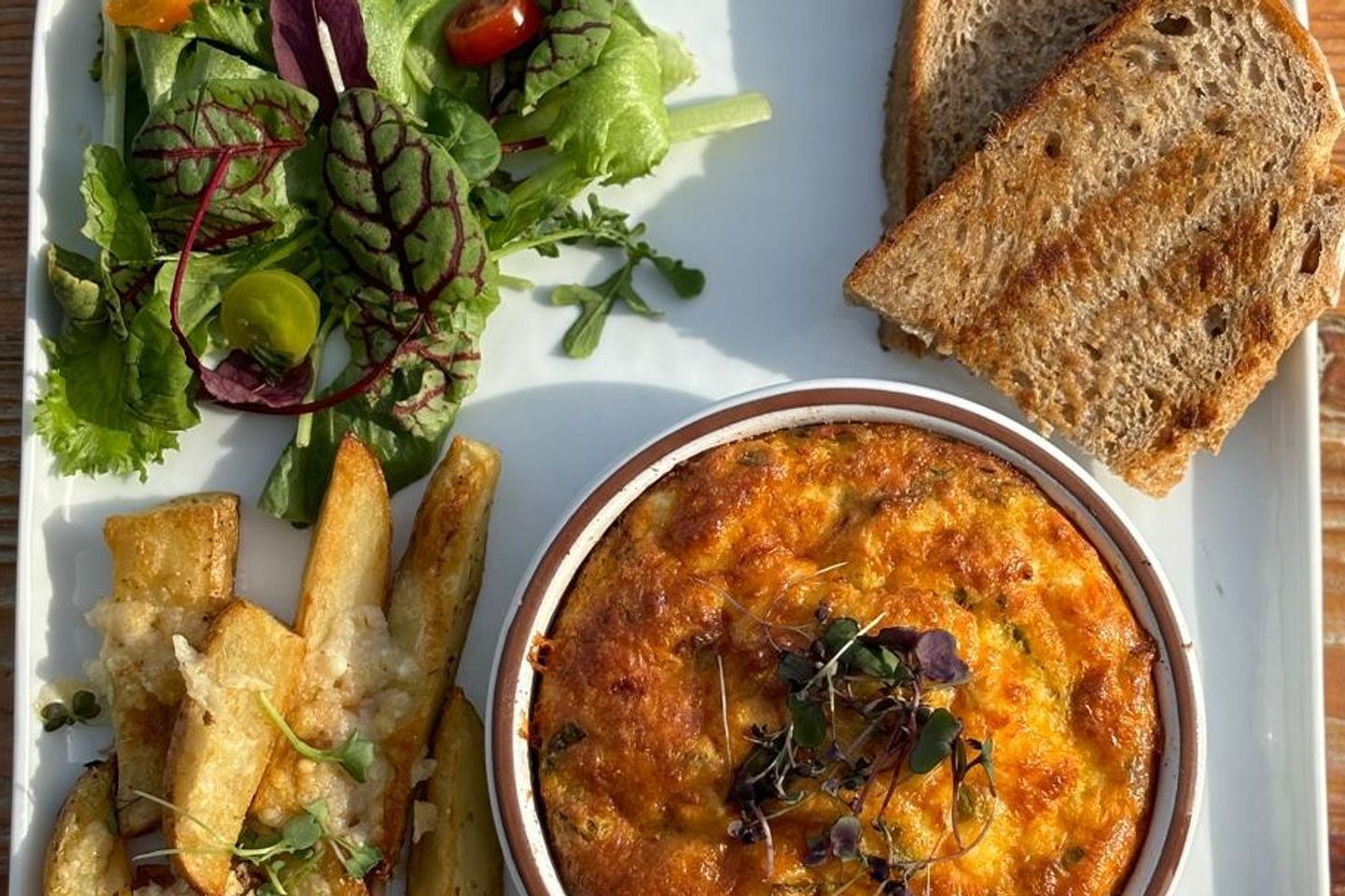 Fluffy Baked Eggs