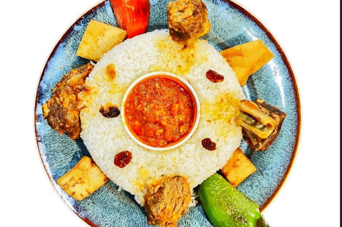 Fried Meat Fatta