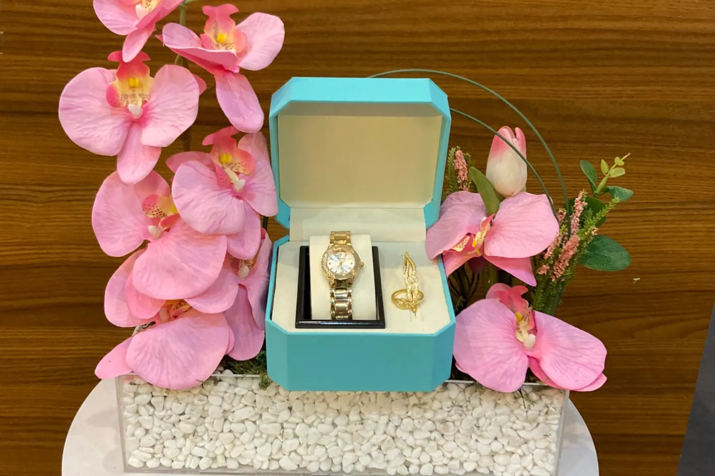 طقم ساعة وسواره نسائي٤١