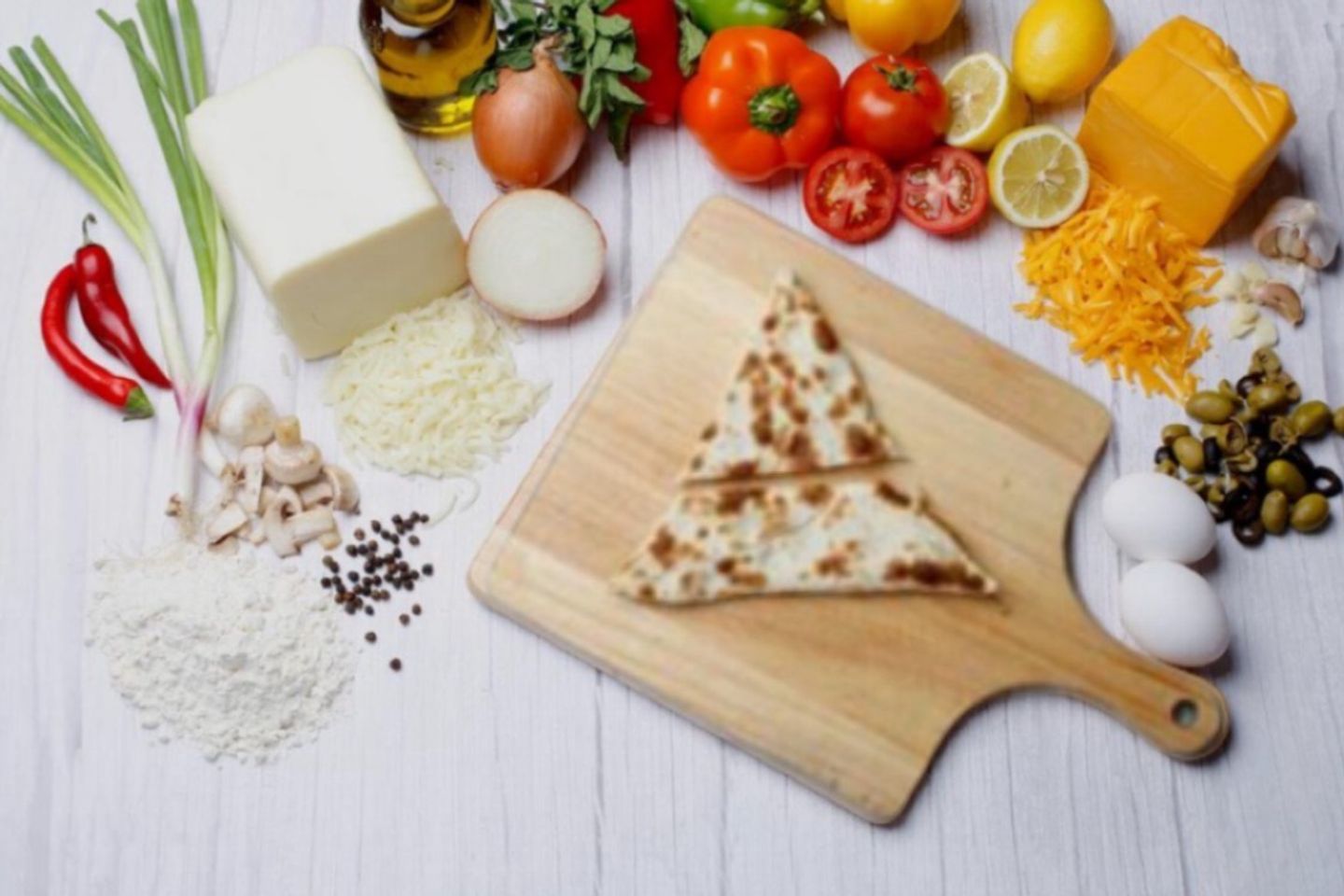 فطيرة البطاطس والموزاريلا