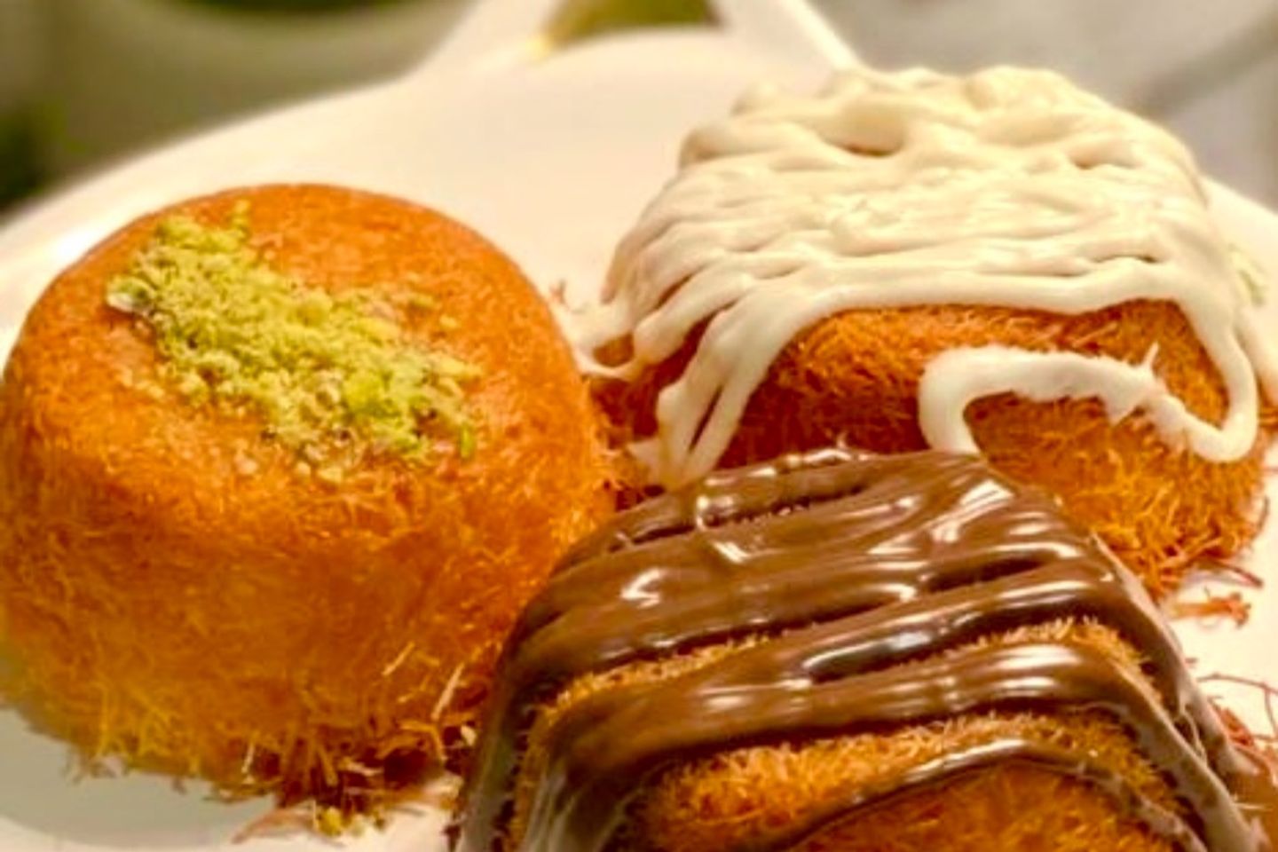 كنافة ميني ثلاث قطع - بصوص الشيرة