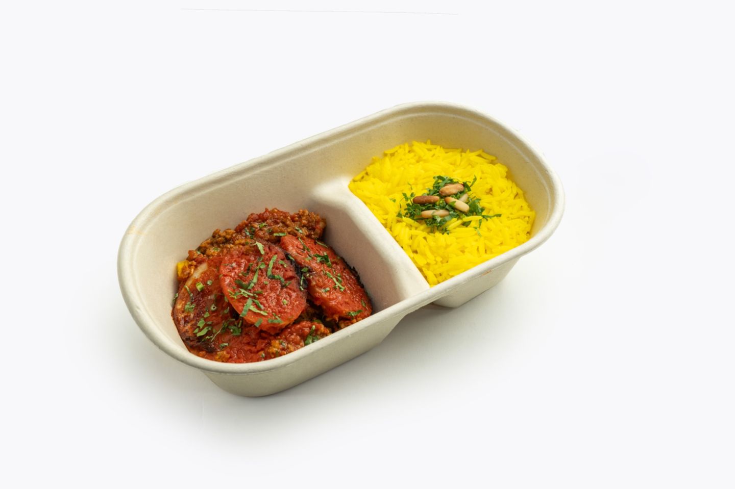 Seneyat Laham With Potatoes