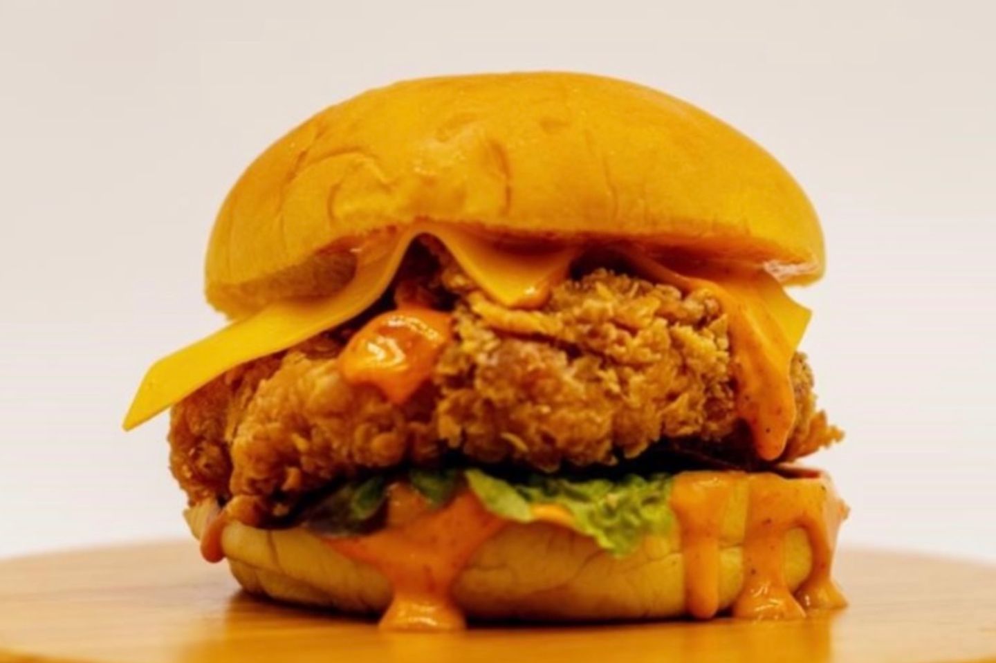 Crispy And Spicy Burger
