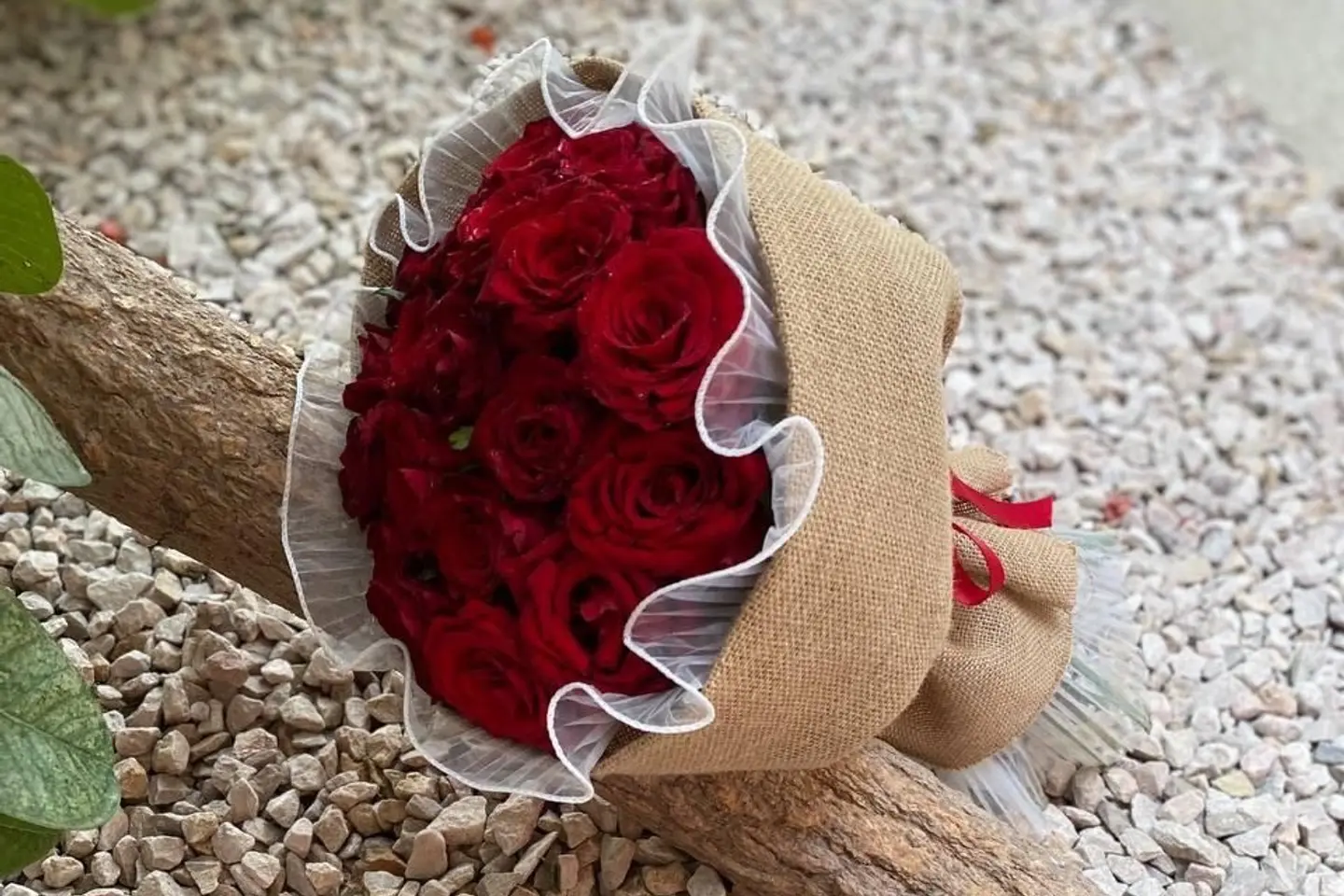 Antique Red Bouquet