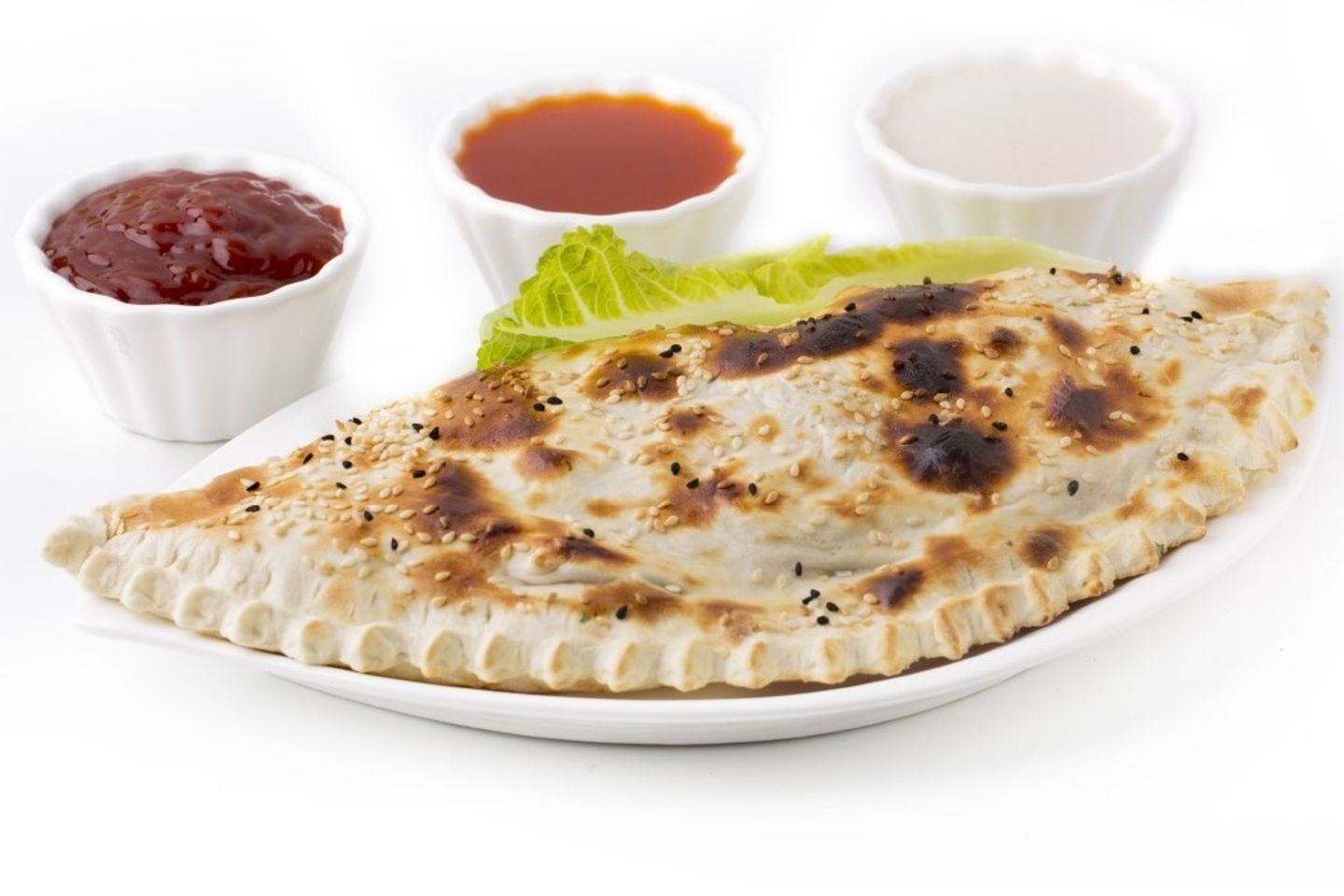 فطيرة بر فلافل