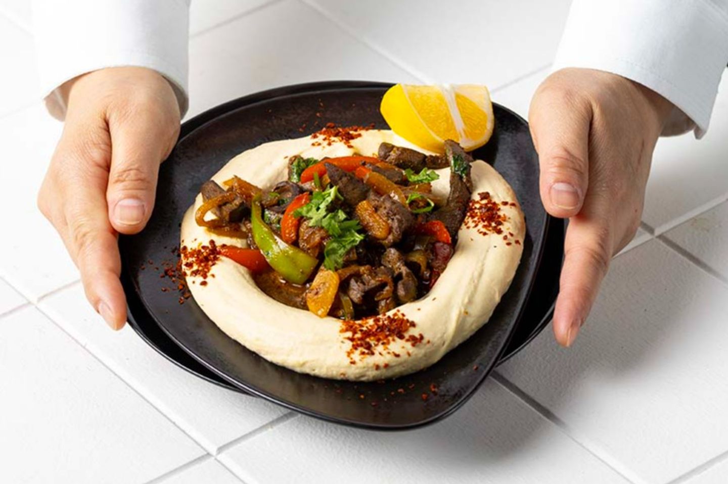 Hummus With Meat