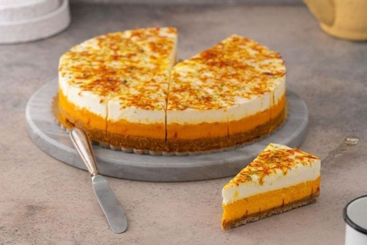 Saffron Cheesecake