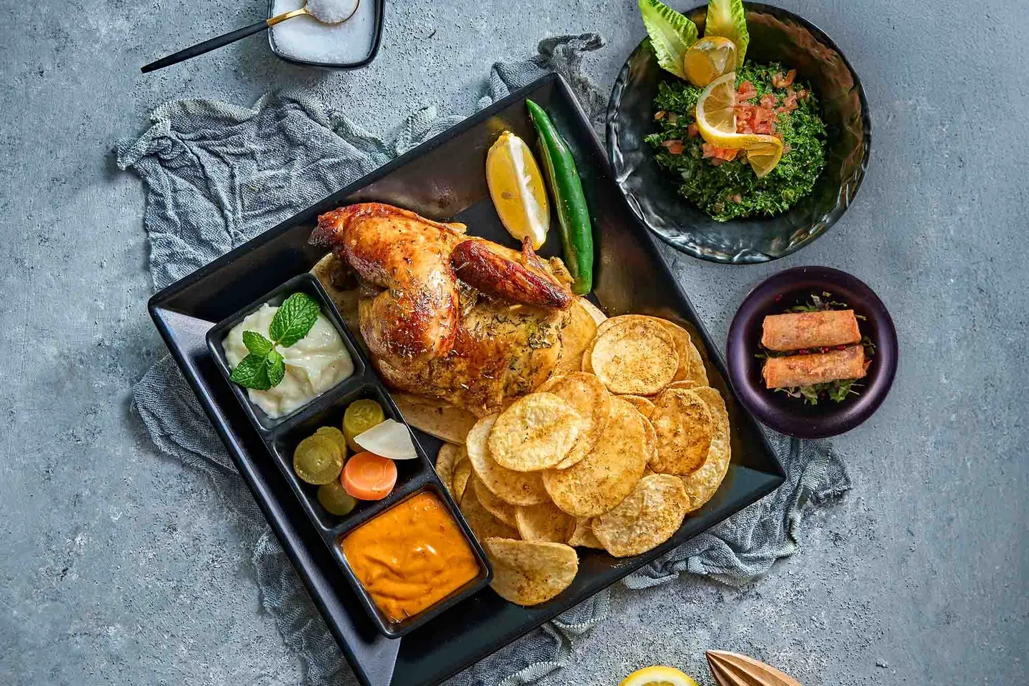 Roasted Chicken Lunch