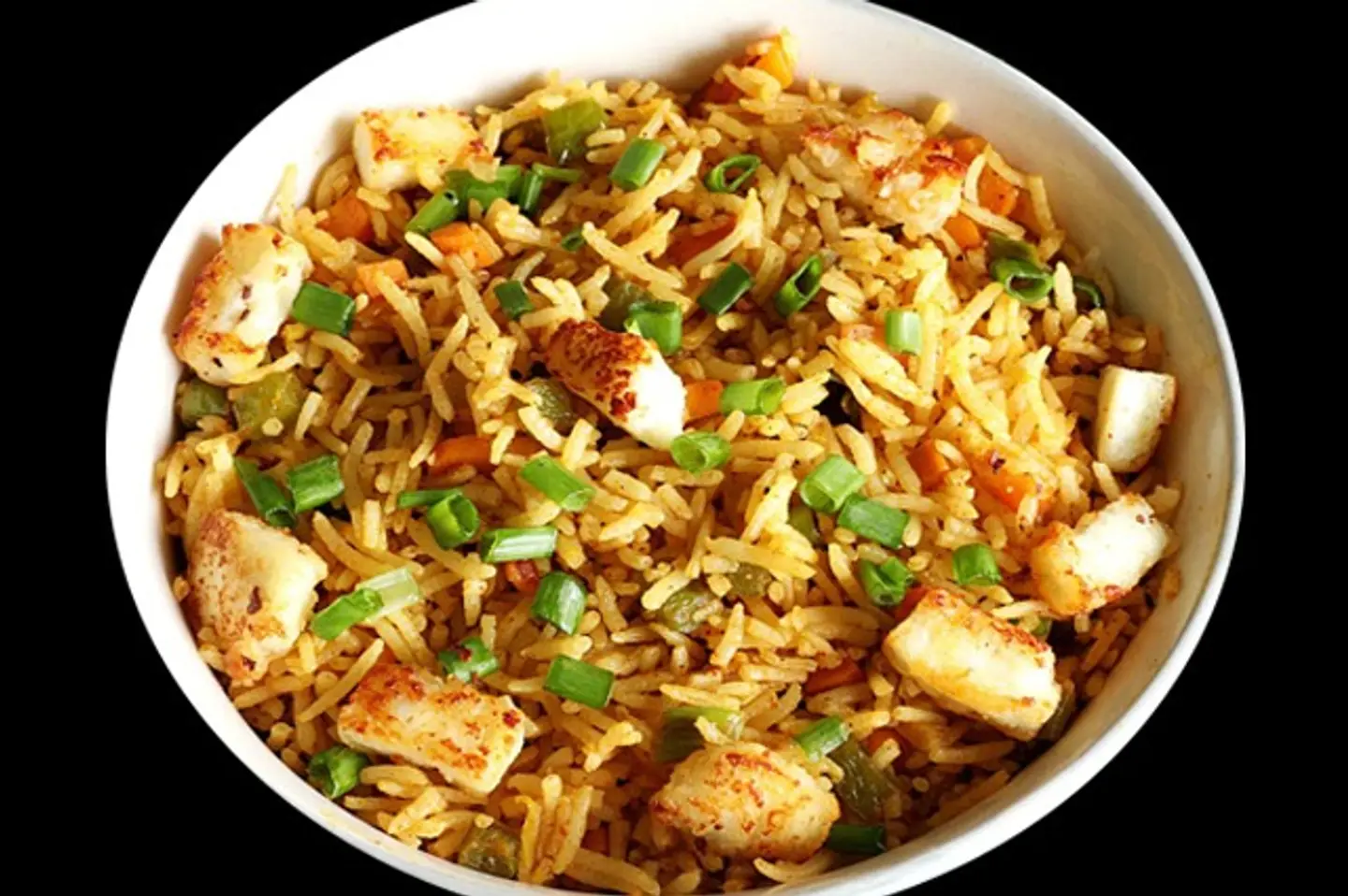 أرز سنغافوري بالدجاج