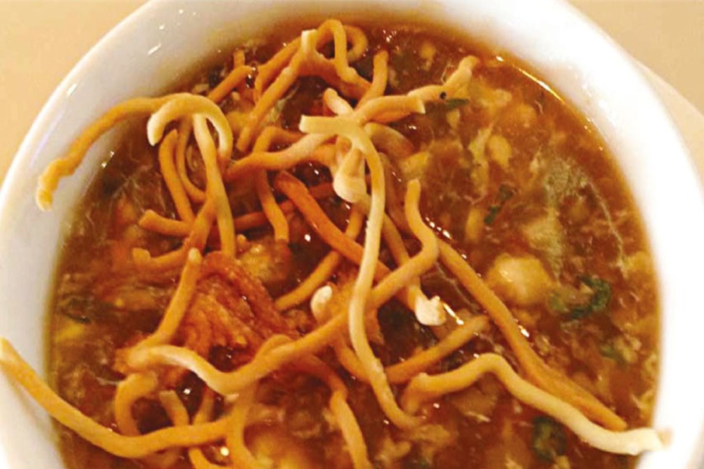 شوربة خضار مانشو