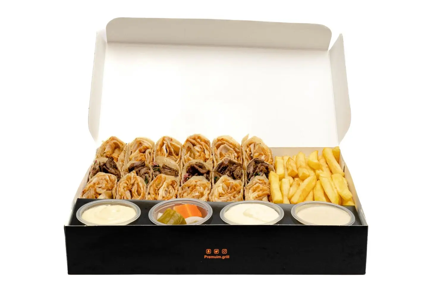 شاورما عربي عائلية لحم