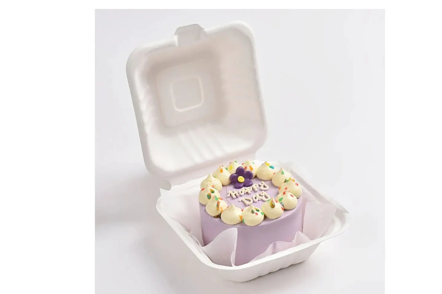 Delightful Purple Bento Cake