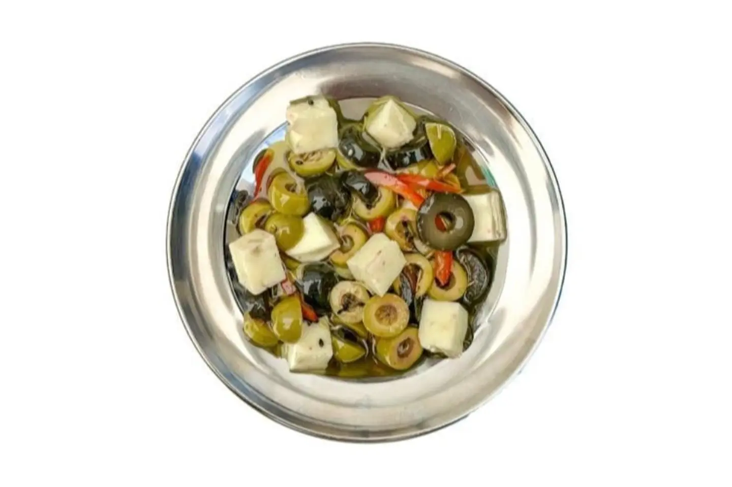 Halloumi Olives