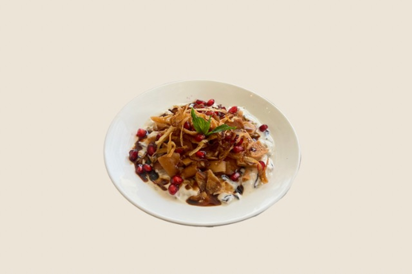 Eggplant Fatteh