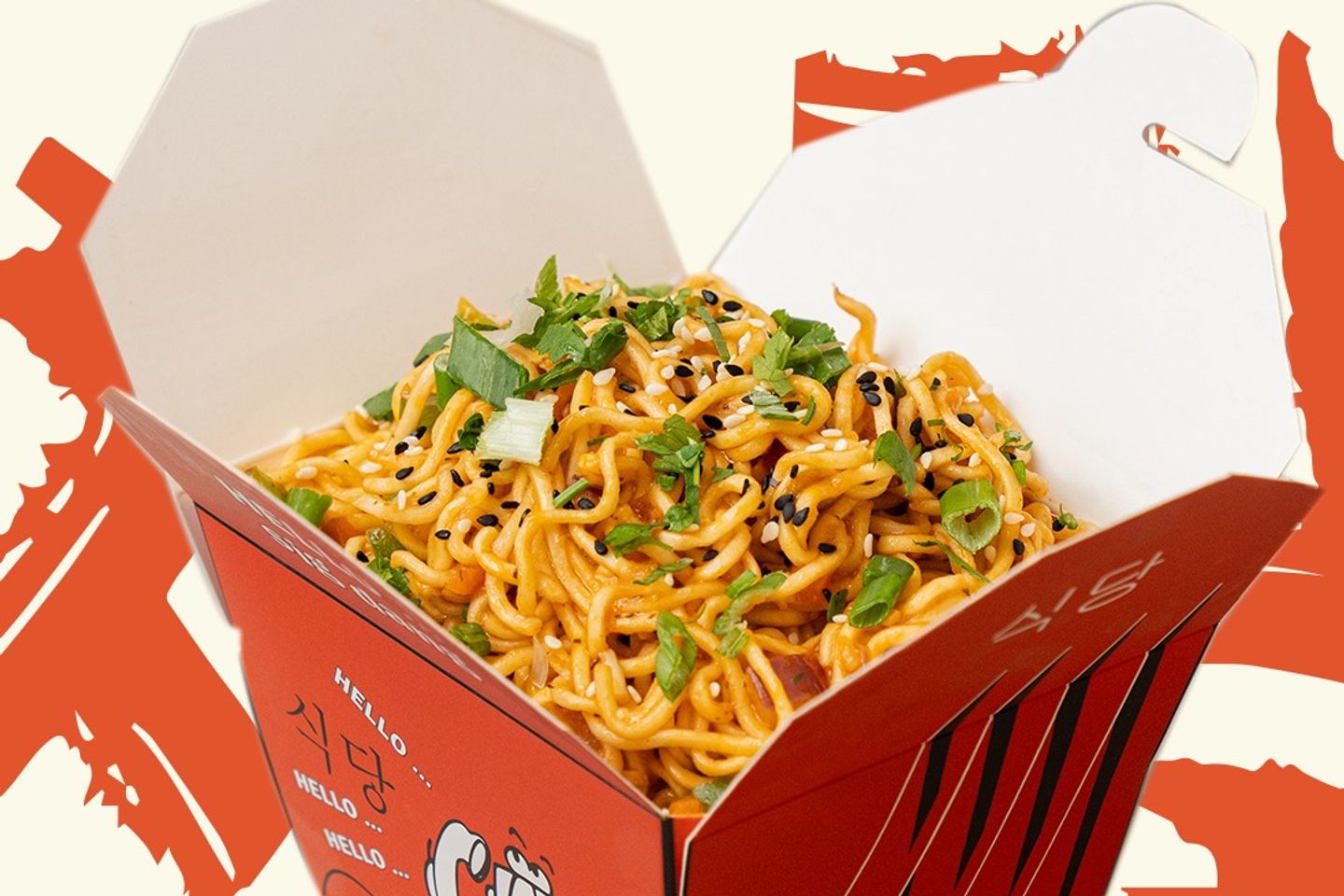 Pink Creamy Noodles