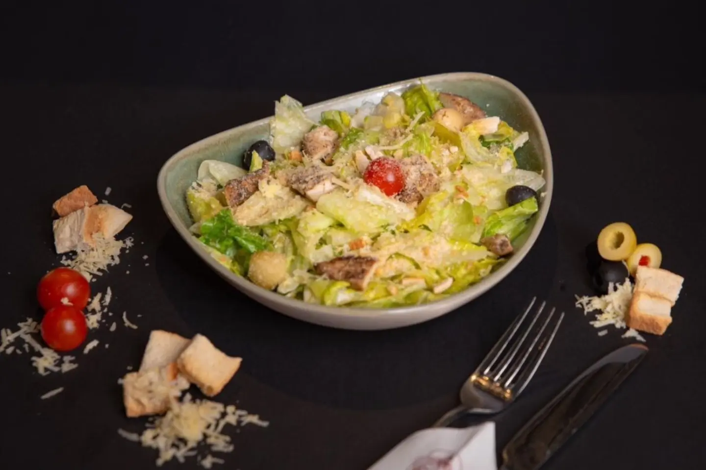 Caesar With Chicken