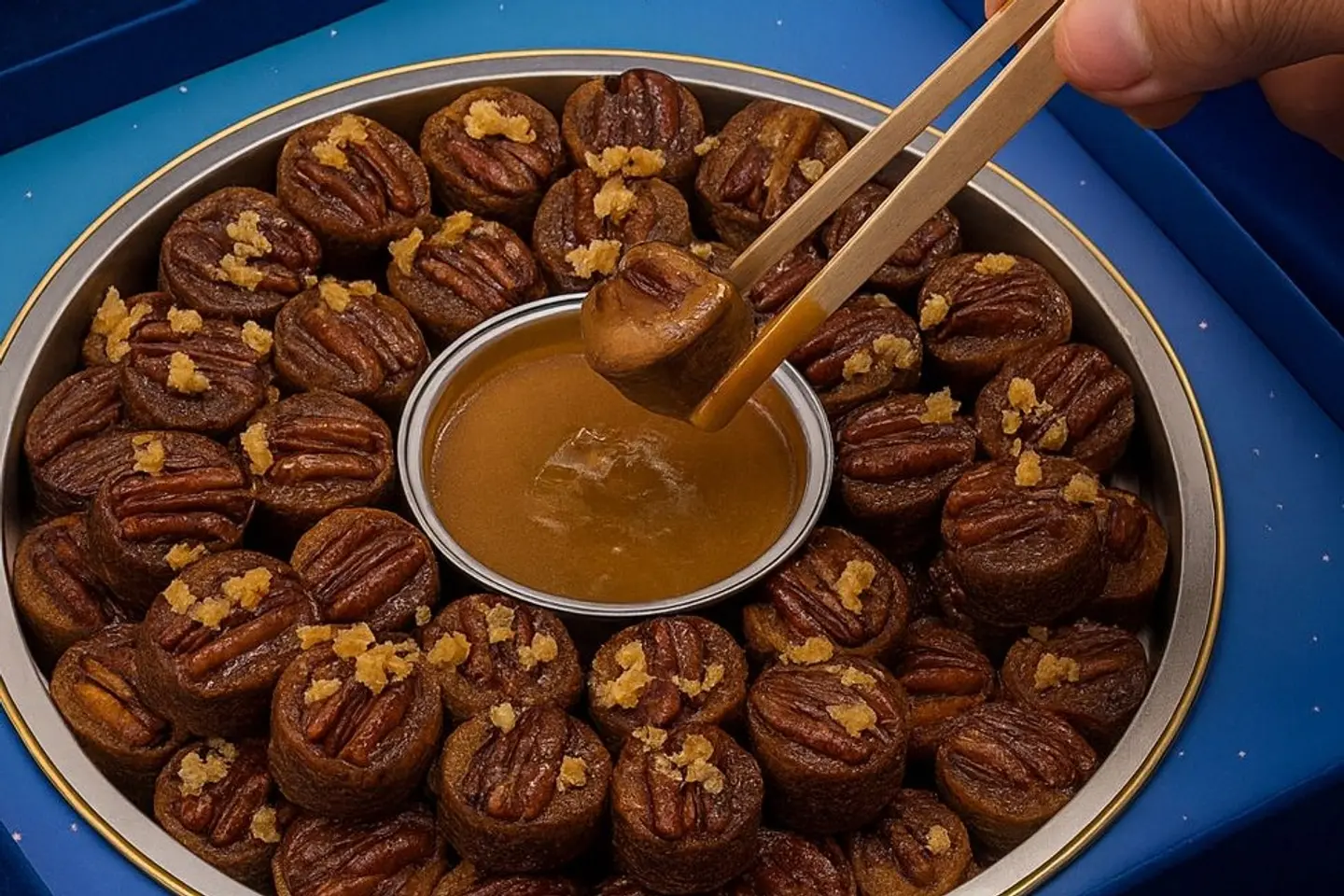 Date And Pecan Cake Bites