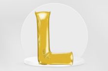 Helium Letter L