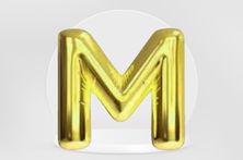 Helium Letter M