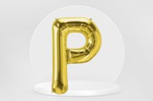 Helium Letter P