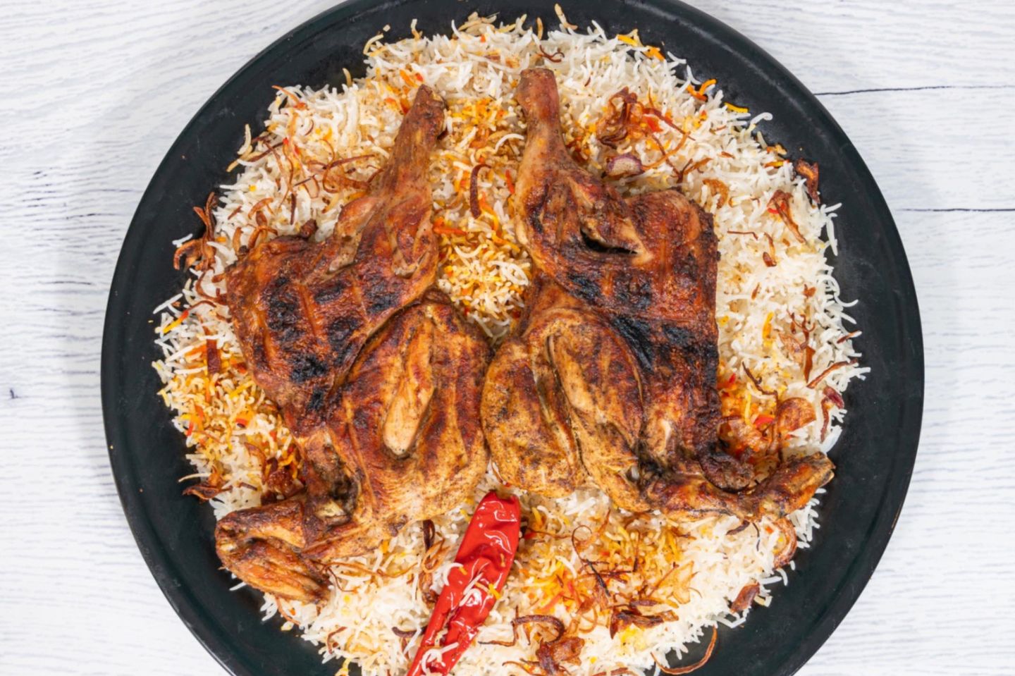 مظبي دجاج - نصف حبة