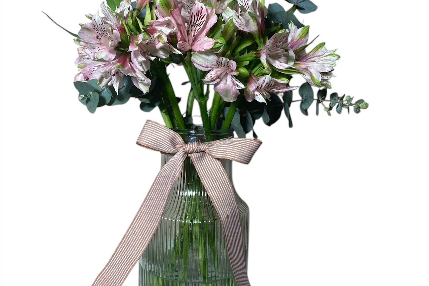 Pink Rose Vase