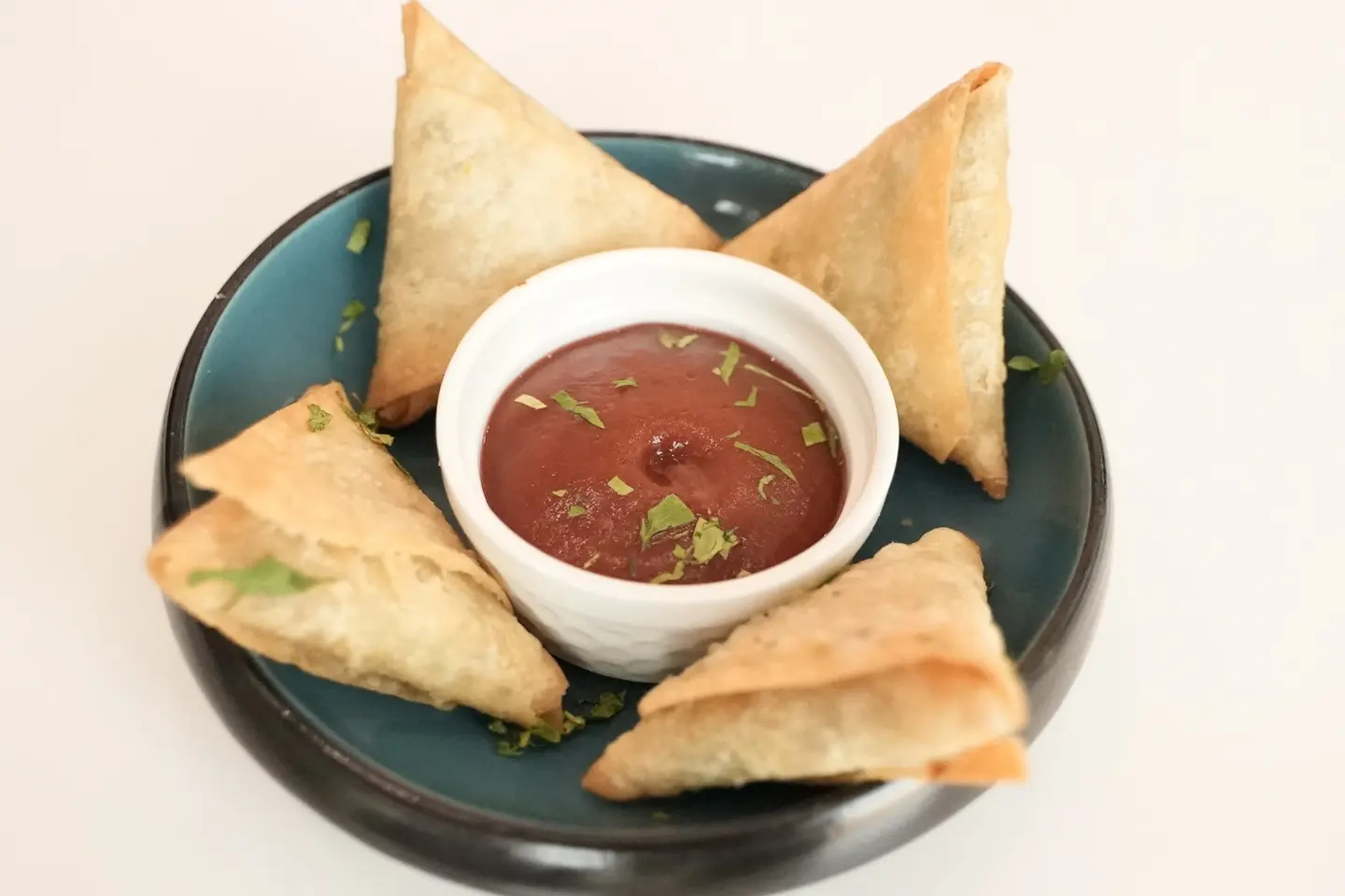 Chicken Samosa Plate 4 Pcs