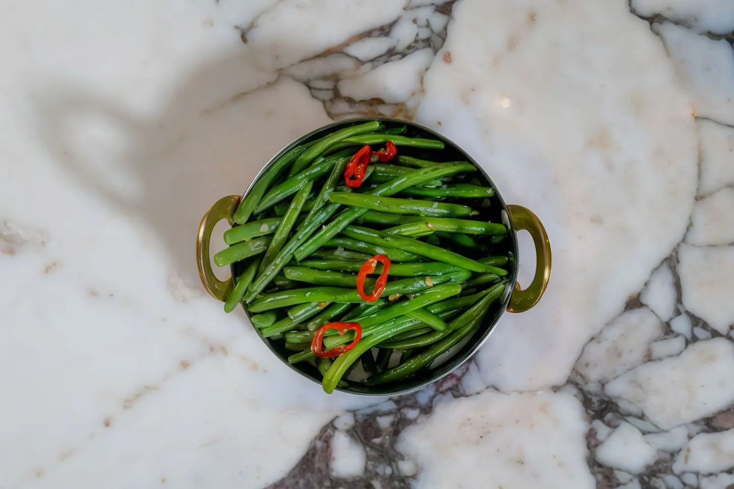 Garlic And Chili French Beans