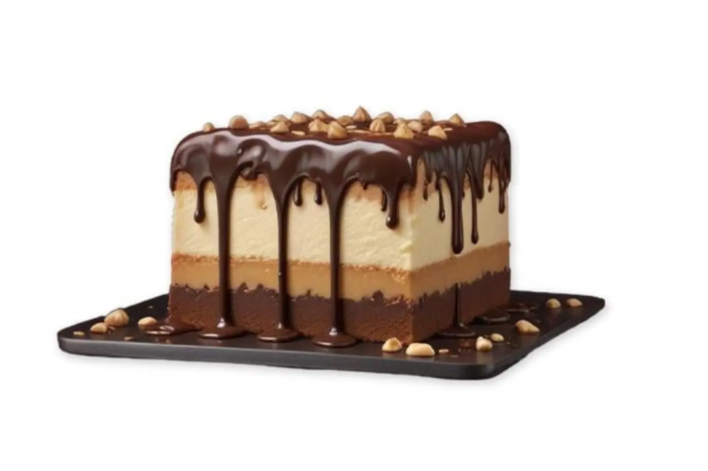 Healthy Snickers Cake