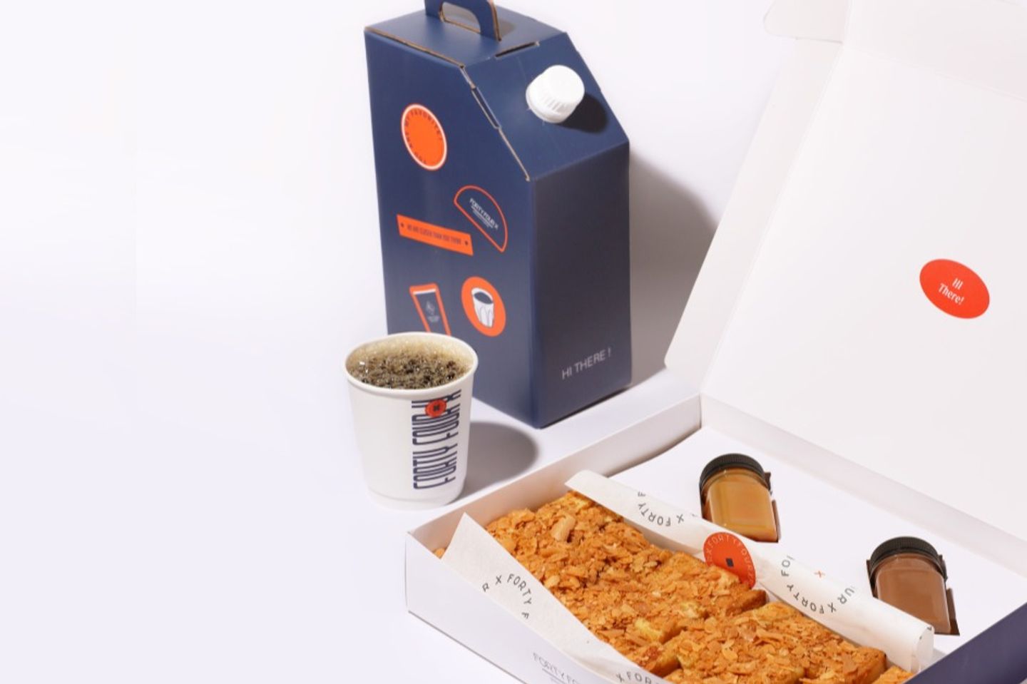 French Toast Box With A Gallon Of Today's Coffee, 1 Liter, Hot