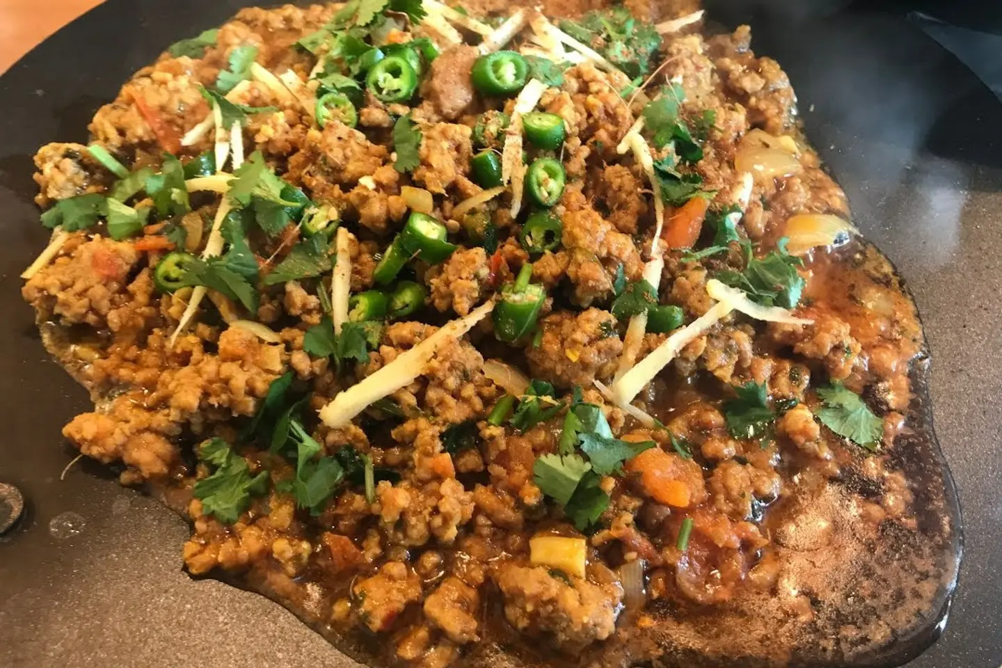 Mutton Tawa Qeema