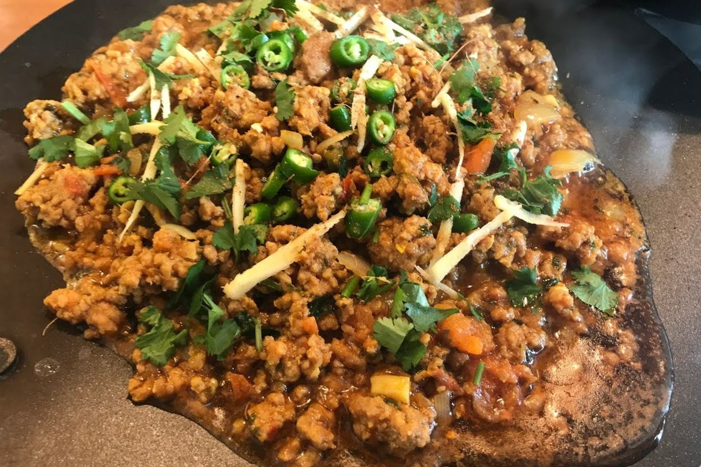Mutton Tawa Qeema
