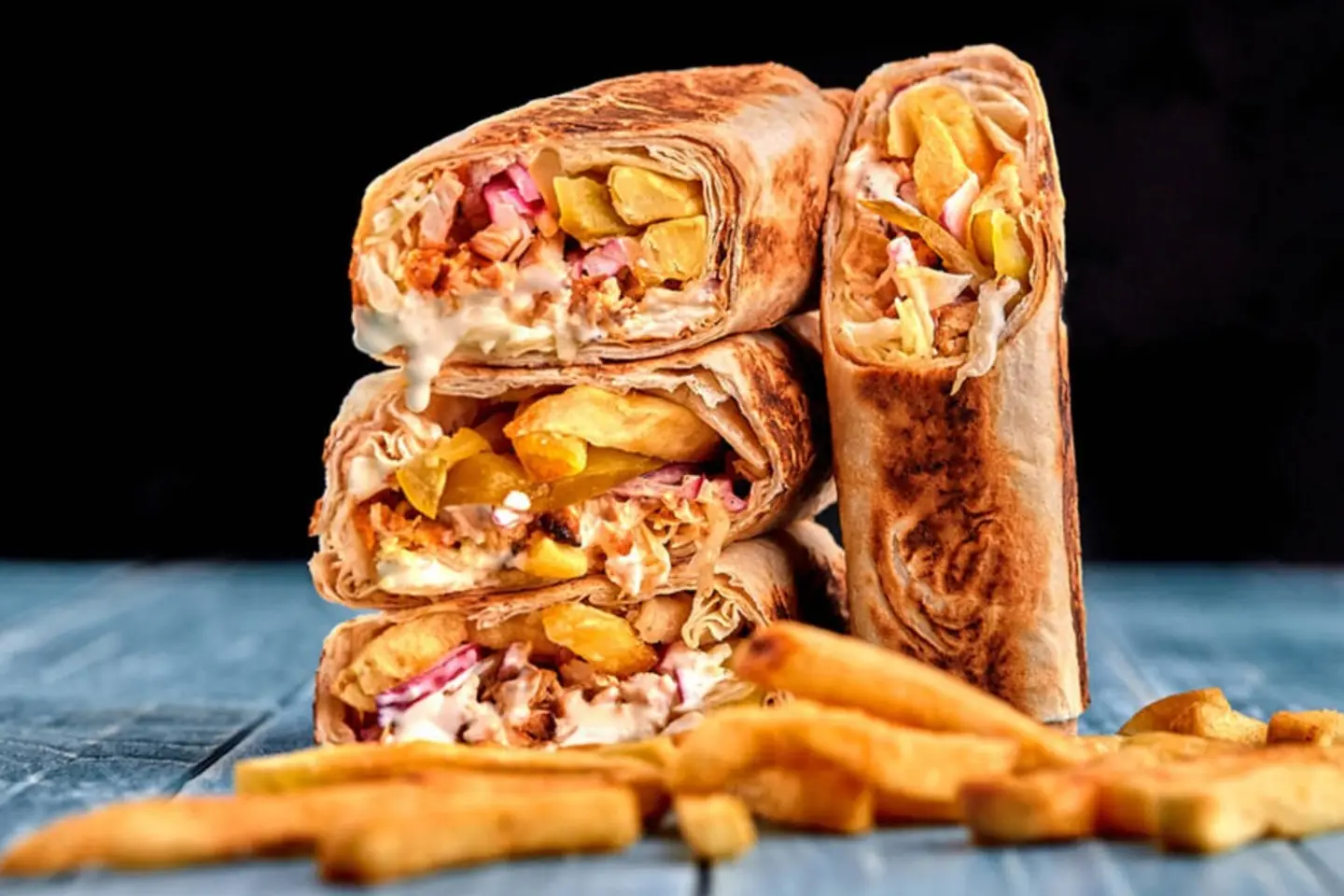 شاورما دجاج صغير
