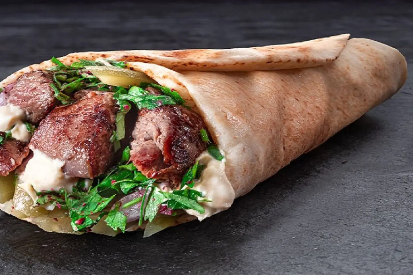 ساندوتش دجاج مبشور