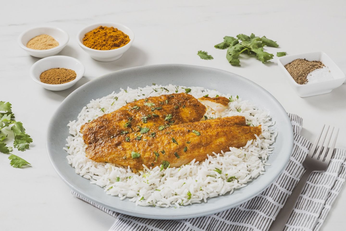 Fish And Rice