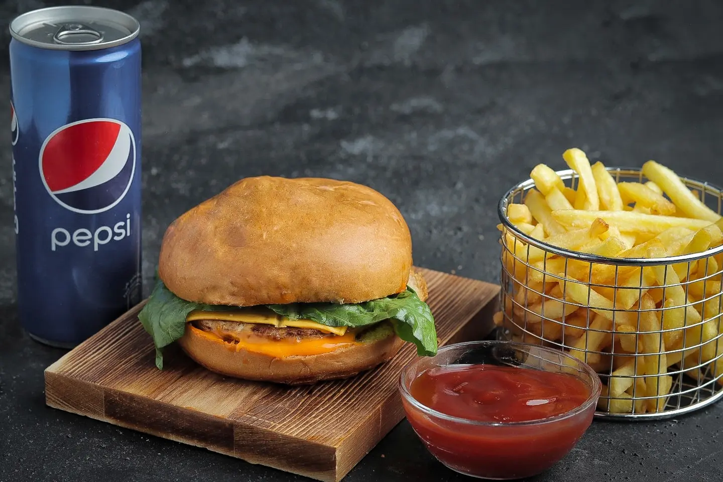 Grilled Chicken Express Burger Meal