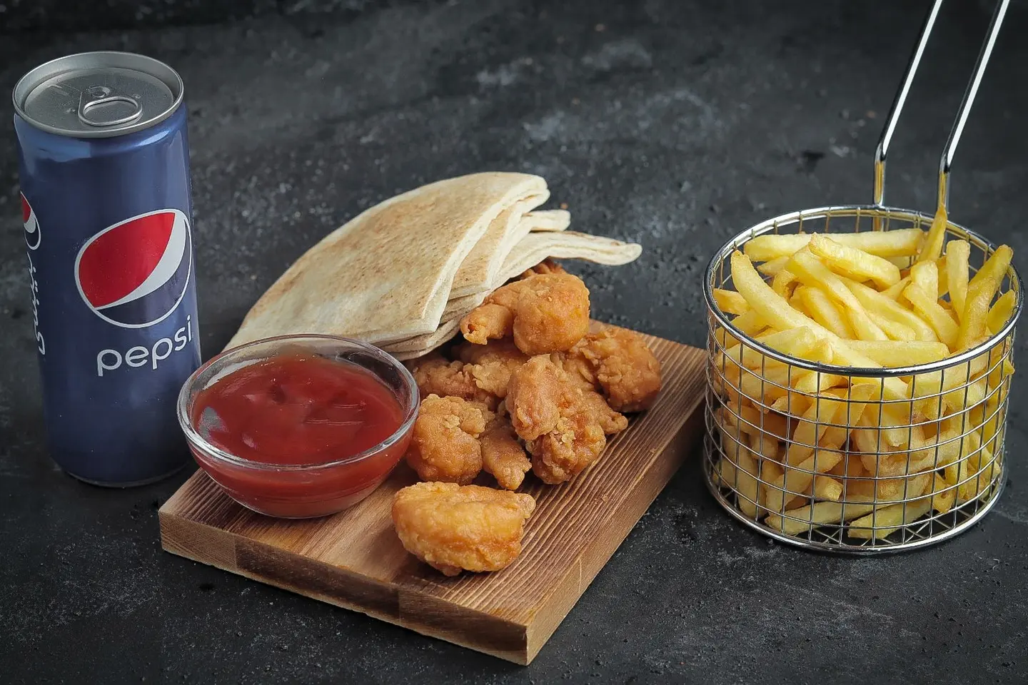 Shrimp Sandwich Meal