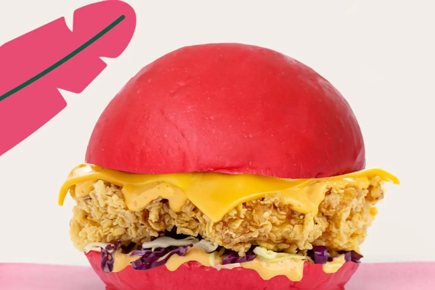 Crispy Flamingo Spicy Burger