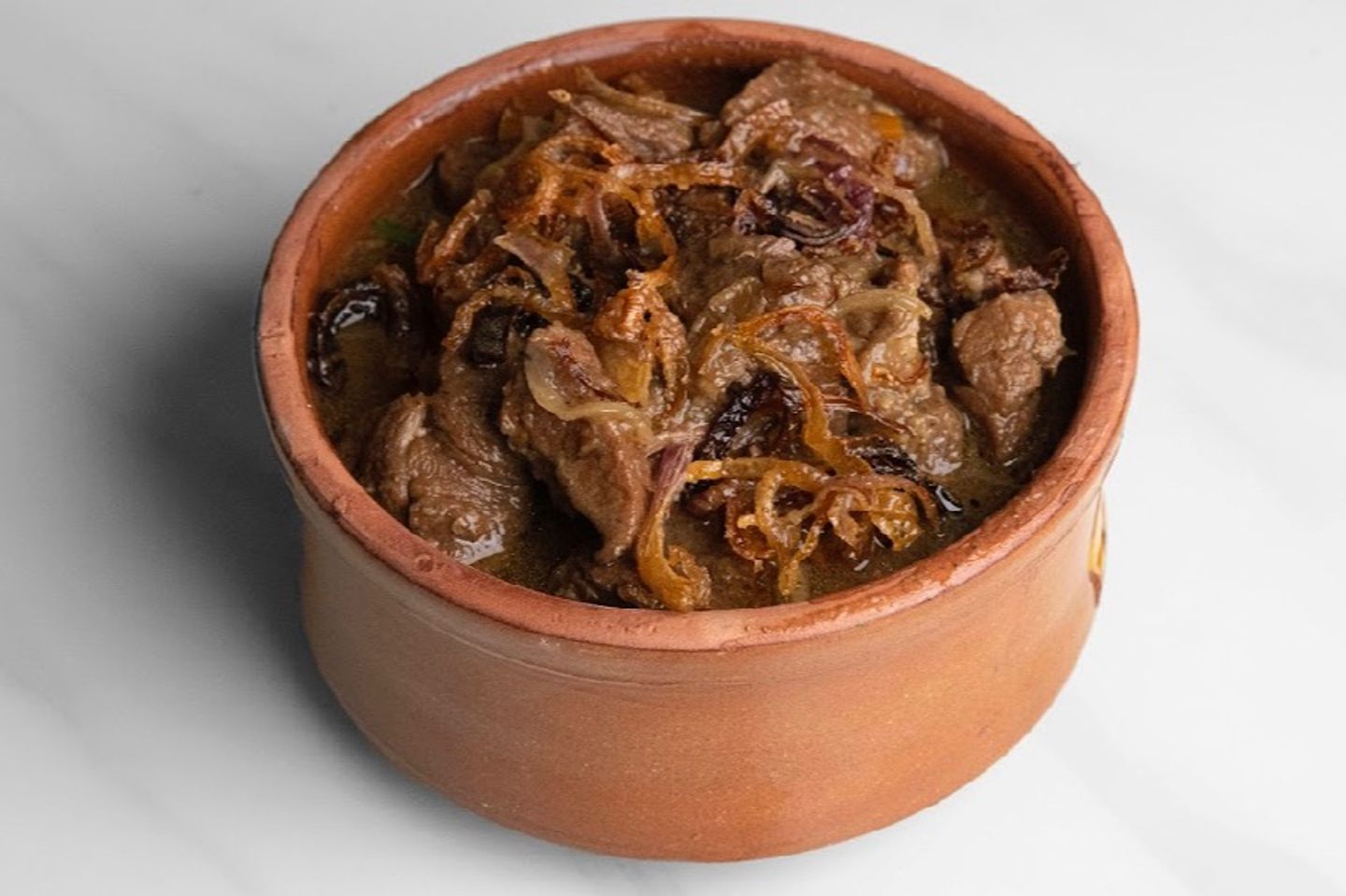 طاجن لحم بالبصل