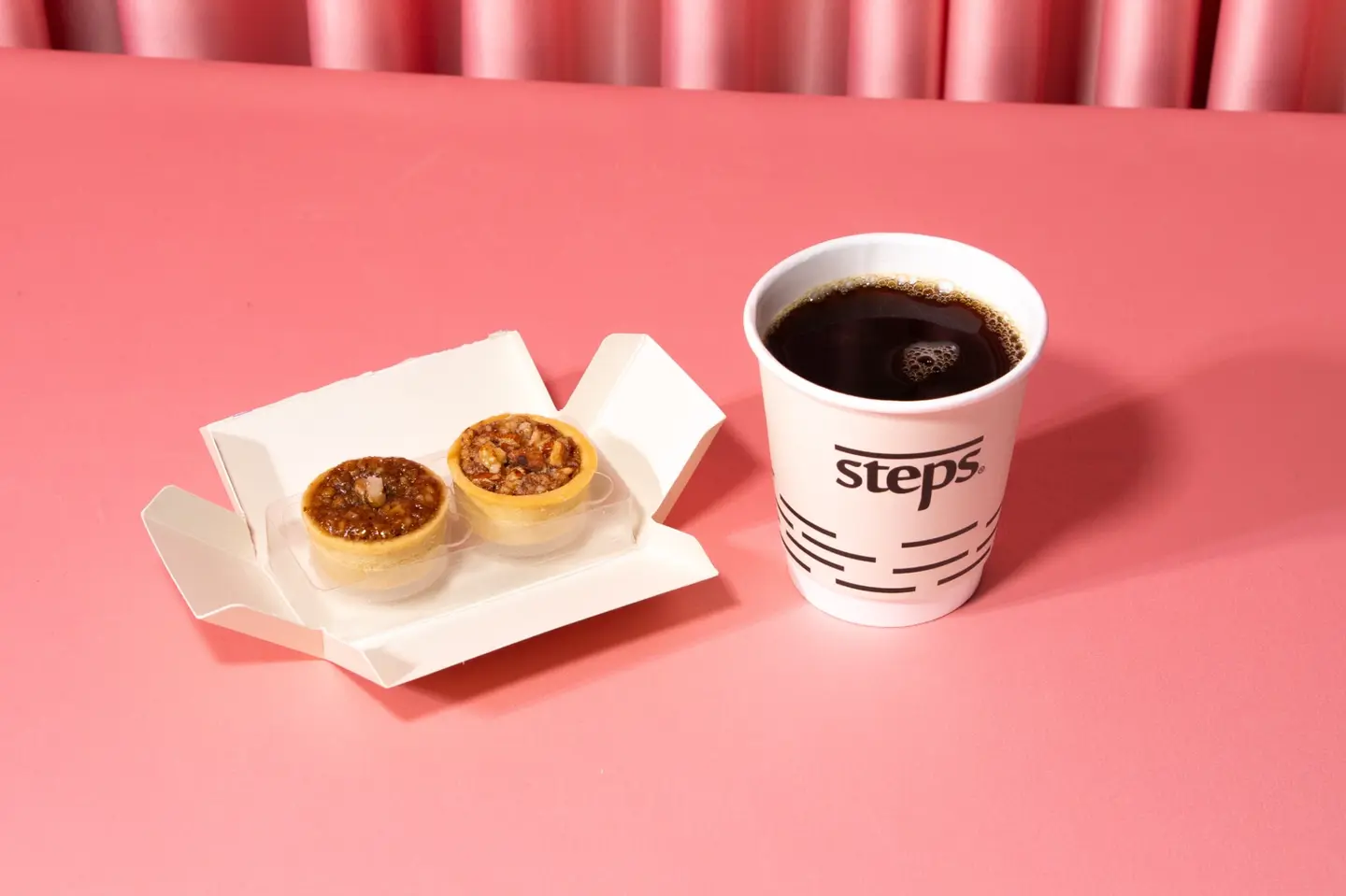 Coffee And Two Mini Pieces