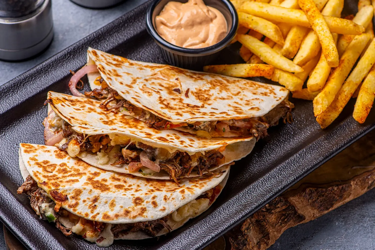Brisket Quesadilla