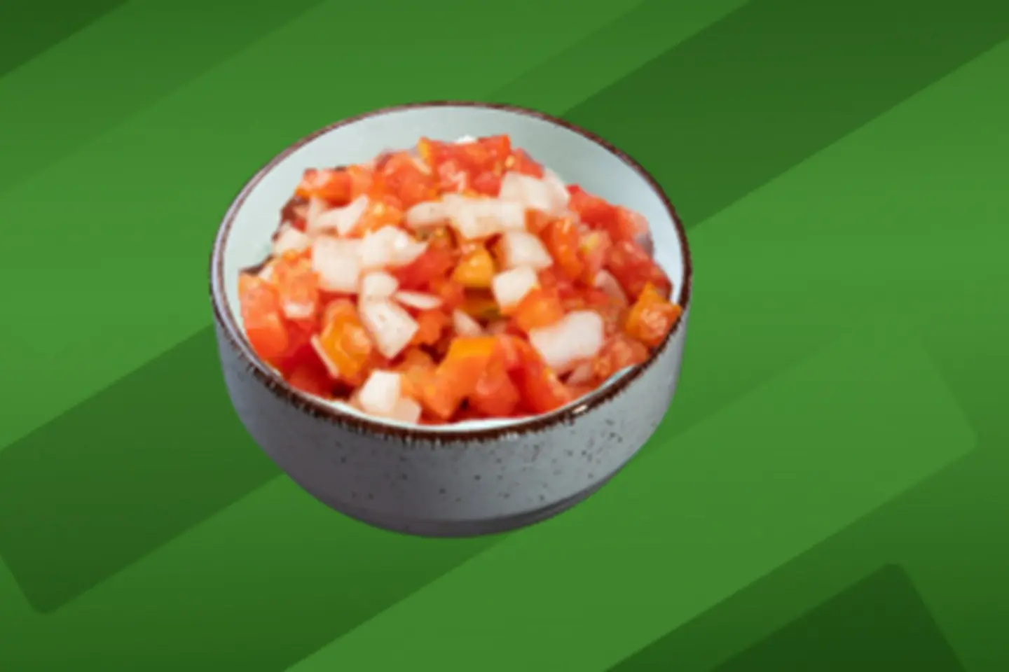 سلطة طماطم بالبصل