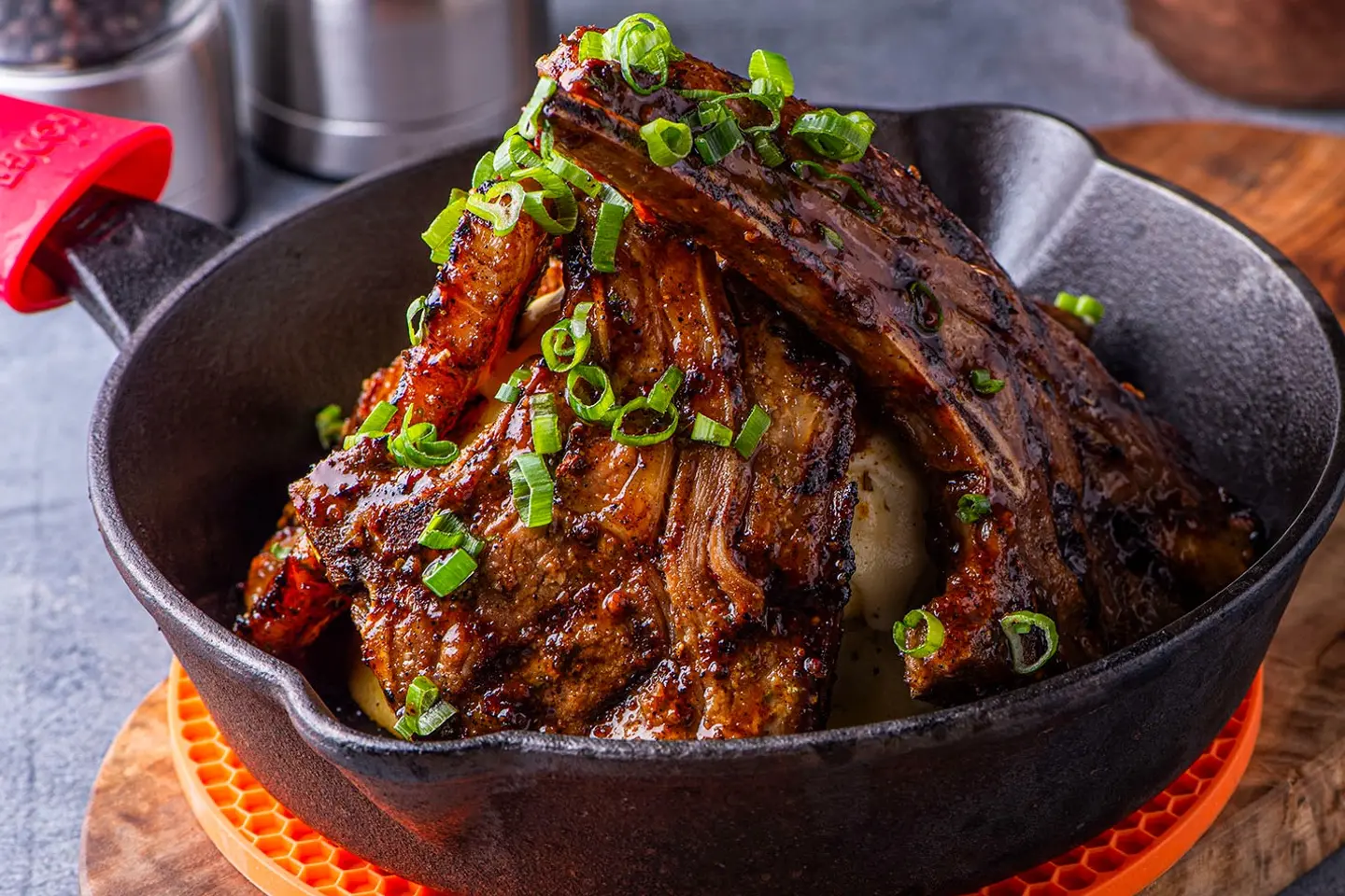 Mint Glaze Lamb Chops