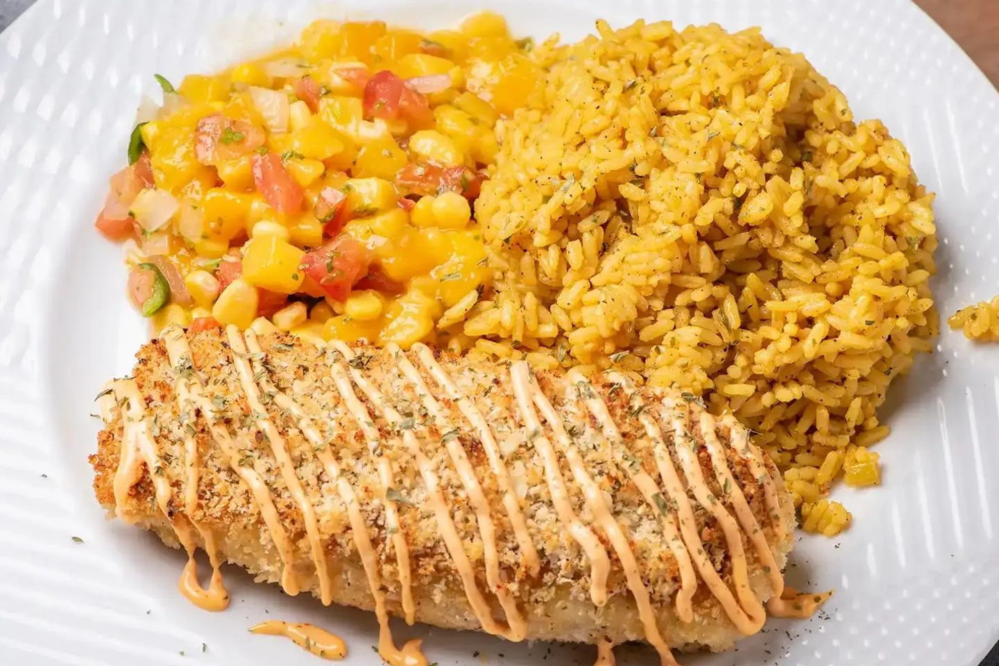 Crusted Tilapia Fish
