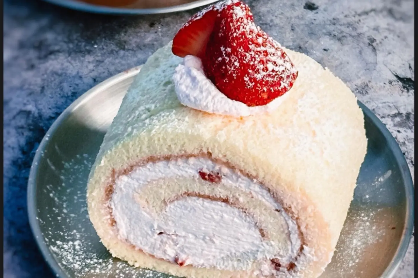 Strawberry Swiss Roll