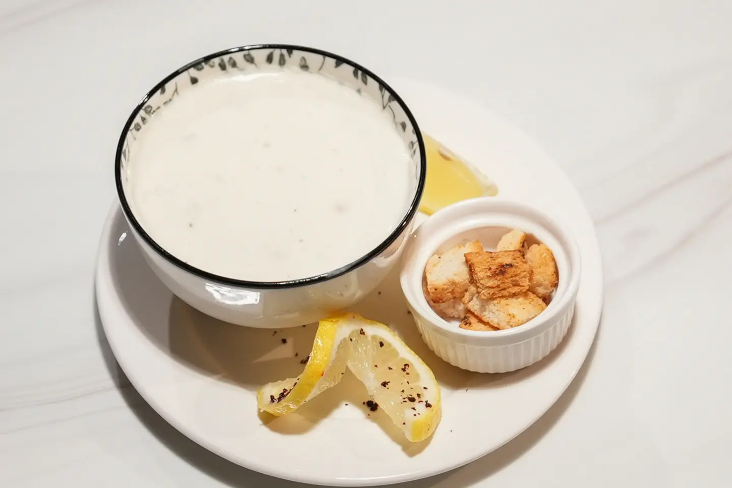 شوربة دجاج بالكريمة