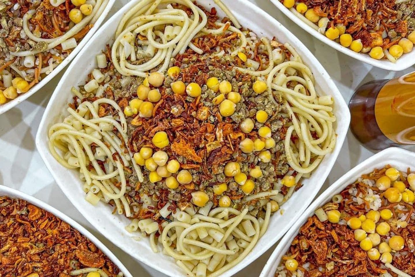 Macaroni Pasta With Chickpeas